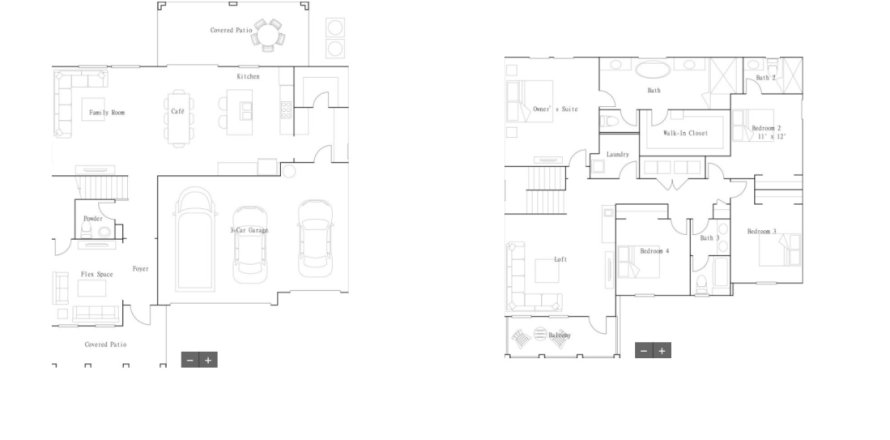 House in Connerton - Primrose Executives in Land O' Lakes, Florida 4 bedrooms, 24285 sq.m. № 525555