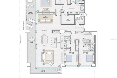 Copropriété à vendre à Sarasota, Floride: 3 chambres, 260.13 m2 № 2108590 - photo 4