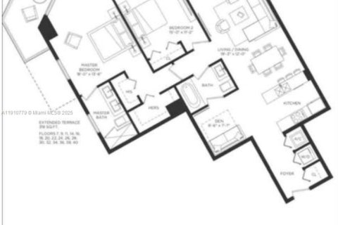 Appartement à louer à Miami, Floride: 2 chambres, 120.77 m2 № 1965973 - photo 27