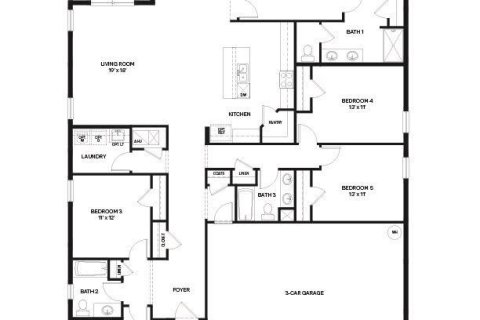 House in Port St. Lucie, Florida 5 bedrooms, 231.33 sq.m. № 2155098 - photo 2