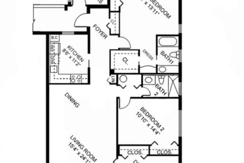 Condo in Pompano Beach, Florida, 3 bedrooms  № 1146582 - photo 1