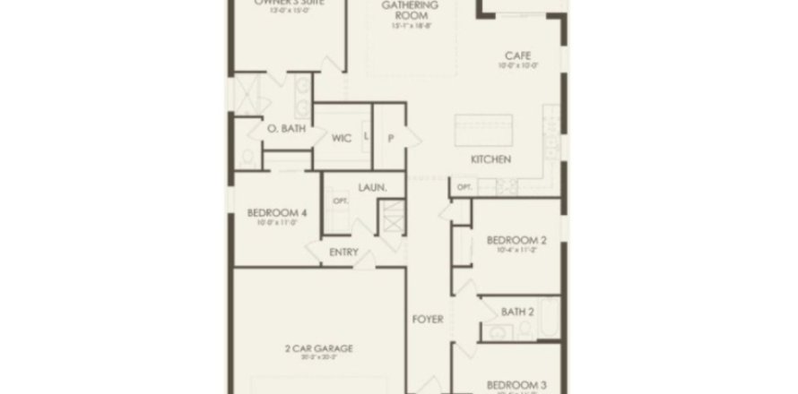 Villa ou maison à Valri Forest à Valrico, Floride 4 chambres, 172 m2 № 412551