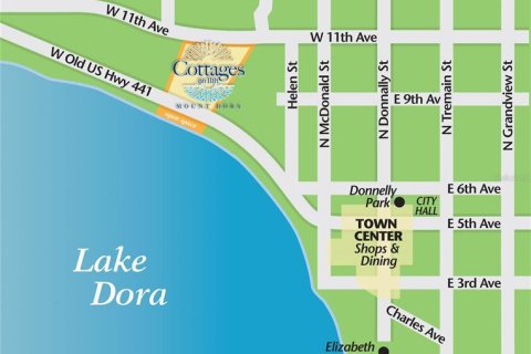 Купить земельный участок в Маунт-Дора, Флорида № 1886797 - фото 3