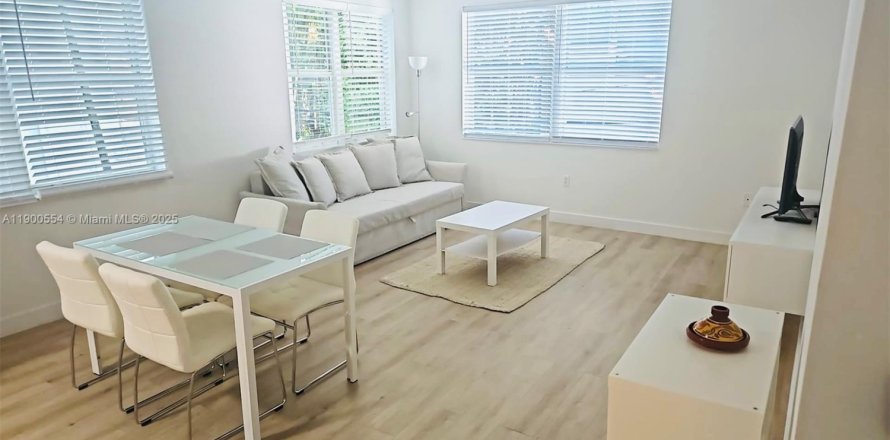 Кондоминиум с 1 спальней в Майами-Бич, Флорида № 1956967