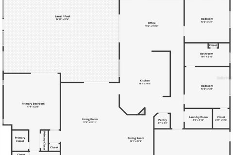 Купить виллу или дом в Пунта-Горда, Флорида 3 комнаты, 211.54м2, № 1534966 - фото 24