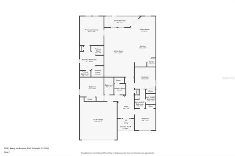 House in Orlando, Florida 4 bedrooms, 181.81 sq.m. № 2413900 - photo 3