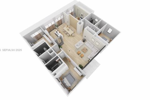 Купить виллу или дом в Майами-Шорс, Флорида 4 спальни, 231.23м2, № 1987872 - фото 17