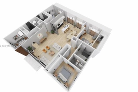 Купить виллу или дом в Майами-Шорс, Флорида 4 спальни, 231.23м2, № 1987872 - фото 15