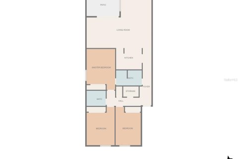 Apartamento en alquiler en Ocala, Florida, 3 dormitorios, 127.28 m2 № 1808453 - foto 2