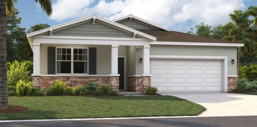 House in Leesburg, Florida 4 bedrooms, 170.85 sq.m. № 1915098