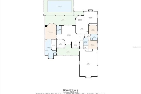 House in Weeki Wachee, Florida 3 bedrooms, 258.27 sq.m. № 2430333 - photo 11