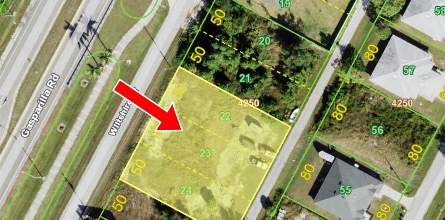 Terreno en Port Charlotte, Florida № 2339537