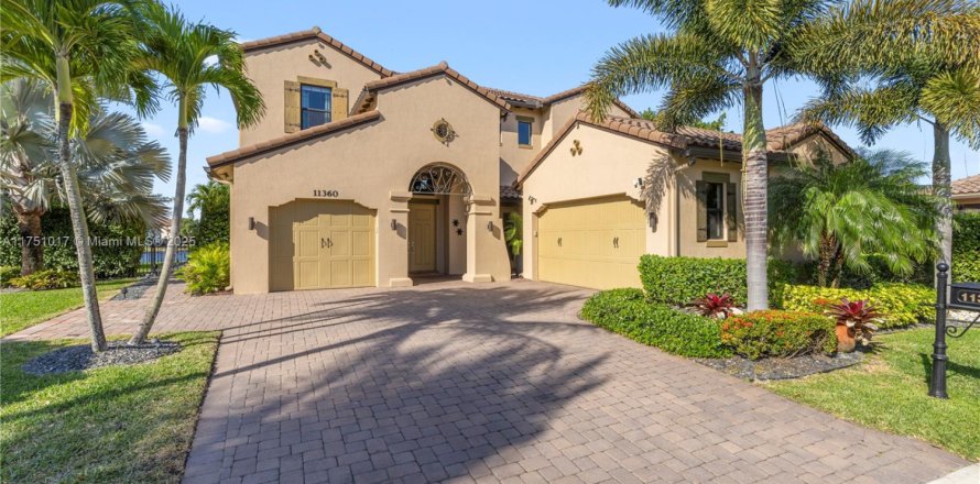 House in Parkland, Florida 5 bedrooms, 391.3 sq.m. № 1741512