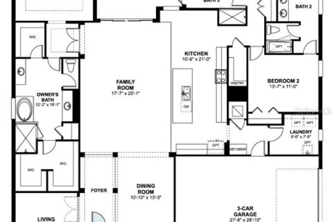 Villa ou maison à vendre à Apopka, Floride: 4 chambres, 281.31 m2 № 2092768 - photo 20