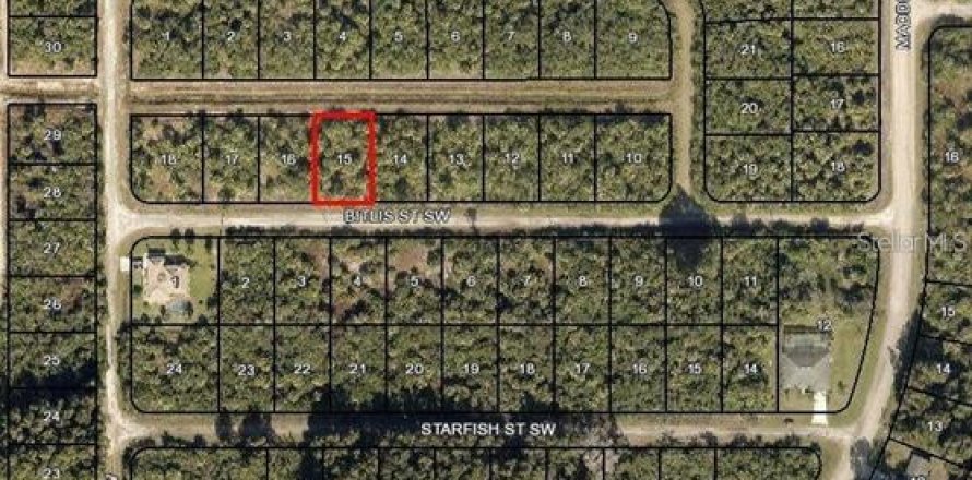 Terrain à Palm Bay, Floride № 2160704