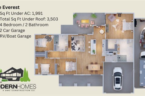Villa ou maison à vendre à Dunnellon, Floride: 4 chambres, 184.97 m2 № 2407089 - photo 8