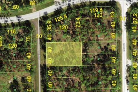 Terreno en venta en Punta Gorda, Florida № 2214394 - foto 2