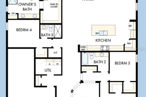 Casa en venta en Palmetto, Florida, 4 dormitorios, 246.66 m2 № 2156979 - foto 3