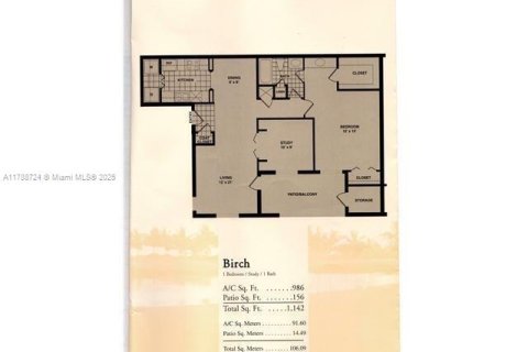 Condominio en venta en Coral Springs, Florida, 2 dormitorios, 91.04 m2 № 1863386 - foto 11