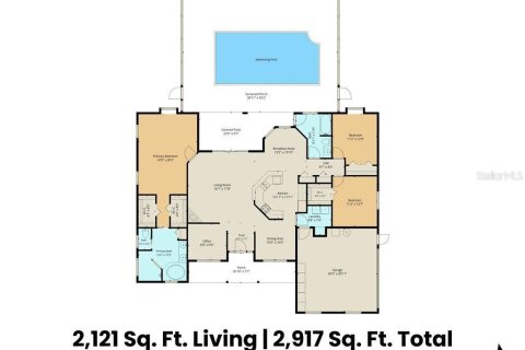 Casa en venta en Homosassa, Florida, 4 dormitorios, 197.05 m2 № 2386646 - foto 7