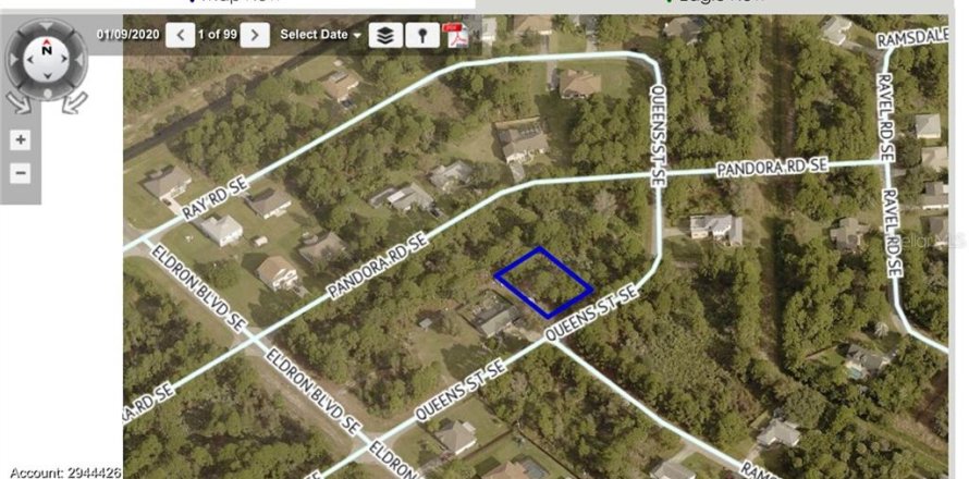 Land in Palm Bay, Florida № 2160173