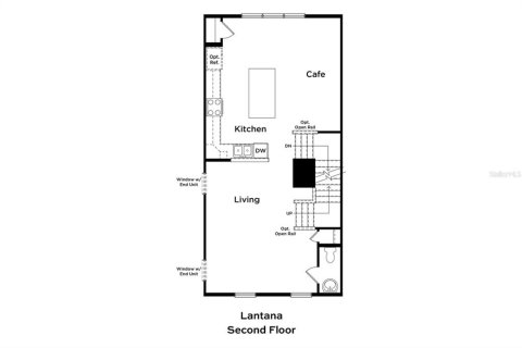 Townhouse in Winter Garden, Florida 3 bedrooms, 171.5 sq.m. № 1880680 - photo 5