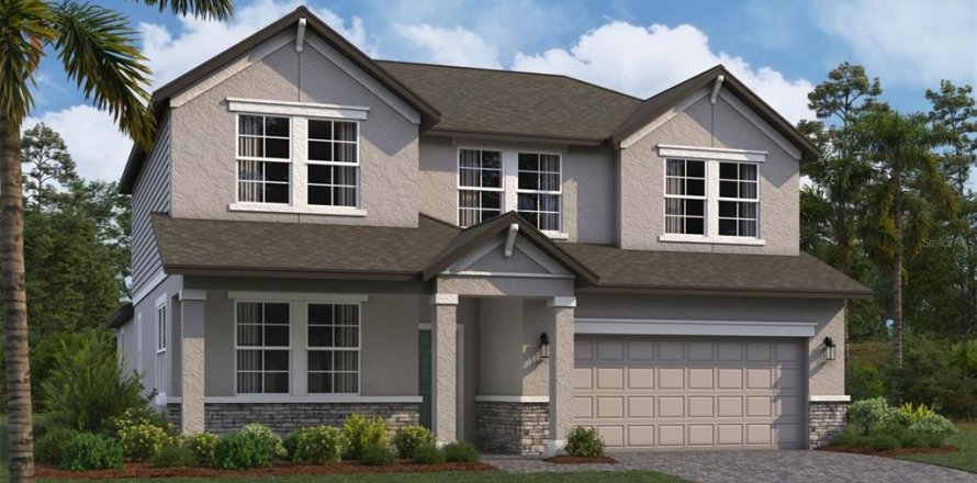 House in Lakeland, Florida 4 bedrooms, 263.38 sq.m. № 2239608