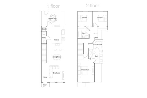 Apartment floor plan «123SQM F», 3 bedrooms in LANDMARK