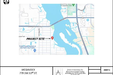 House in Palm City, Florida 2 bedrooms, 126.63 sq.m. № 1116812 - photo 1