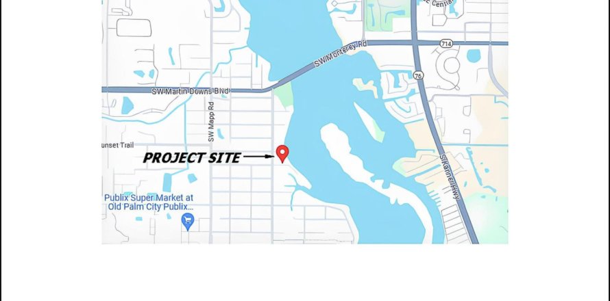 House in Palm City, Florida 2 bedrooms, 126.63 sq.m. № 1116812