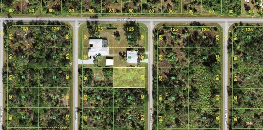 Land in Port Charlotte, Florida № 2162793