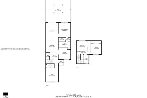 Снять в аренду таунхаус в Майами, Флорида 3 спальни, 138.52м2, № 1987252 - фото 25