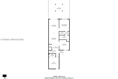 Снять в аренду таунхаус в Майами, Флорида 3 спальни, 138.52м2, № 1987252 - фото 26
