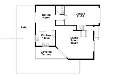Villa ou maison à louer à Miami, Floride: 3 chambres, 149.57 m2 № 2076440 - photo 3