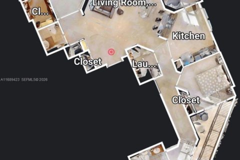 Купить кондоминиум в Бей-Харбор-Айлендс, Флорида 3 спальни, 160.81м2, № 1983196 - фото 20