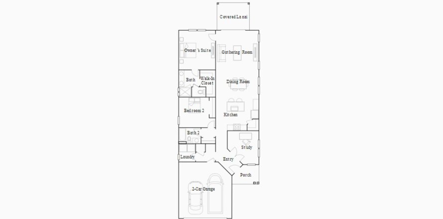 Touwnhouse à HEATH PRESERVE à Ocala, Floride 2 chambres, 140 m2 № 102642