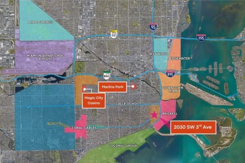 Immobilier commercial à vendre à Miami, Floride: 1148.46 m2 № 1939525 - photo 3
