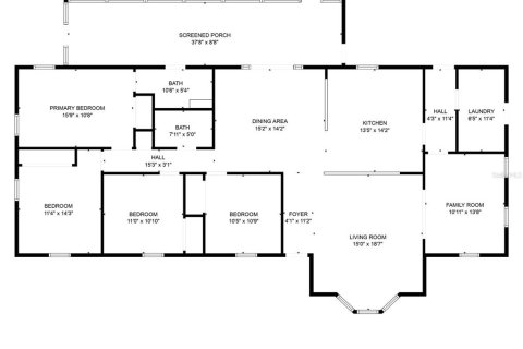 House in Winter Haven, Florida 4 bedrooms, 176.42 sq.m. № 1865856 - photo 3