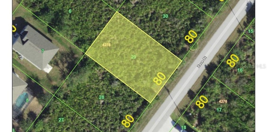 Land in Port Charlotte, Florida № 2229013
