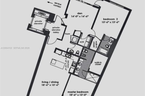 Condo in Miami, Florida, 2 bedrooms  № 2068302 - photo 22