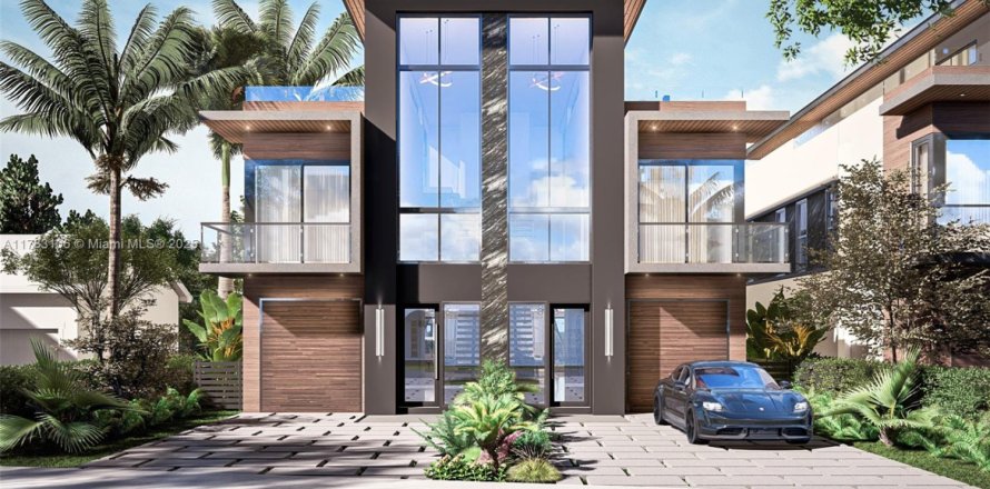 Townhouse in Fort Lauderdale, Florida 3 bedrooms, 316.15 sq.m. № 2060297