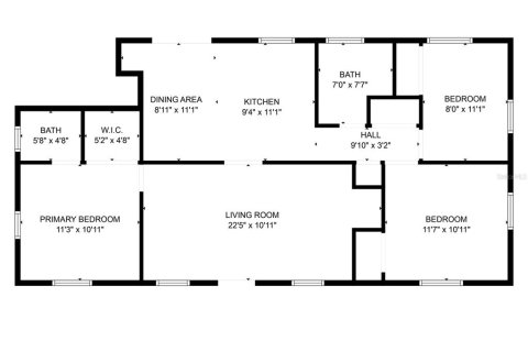 Casa en venta en Brandon, Florida, 3 dormitorios, 107.02 m2 № 1577223 - foto 23