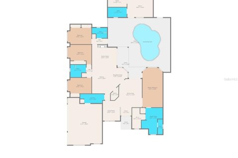 House in Spring Hill, Florida 5 bedrooms, 276.11 sq.m. № 1544874 - photo 7