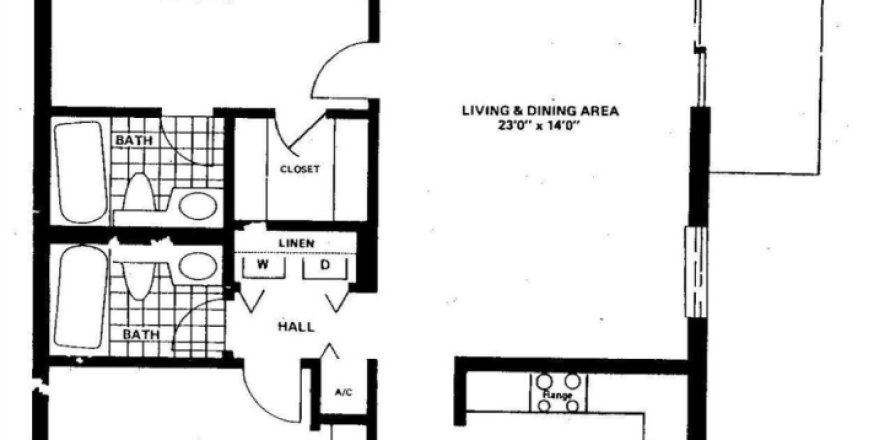 Condo à West Palm Beach, Floride, 2 chambres № 1168481