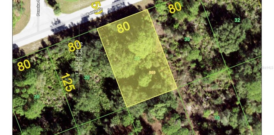 Land in Port Charlotte, Florida № 2163967