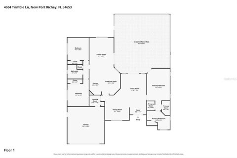 House in New Port Richey, Florida 3 bedrooms, 189.71 sq.m. № 2329903 - photo 21