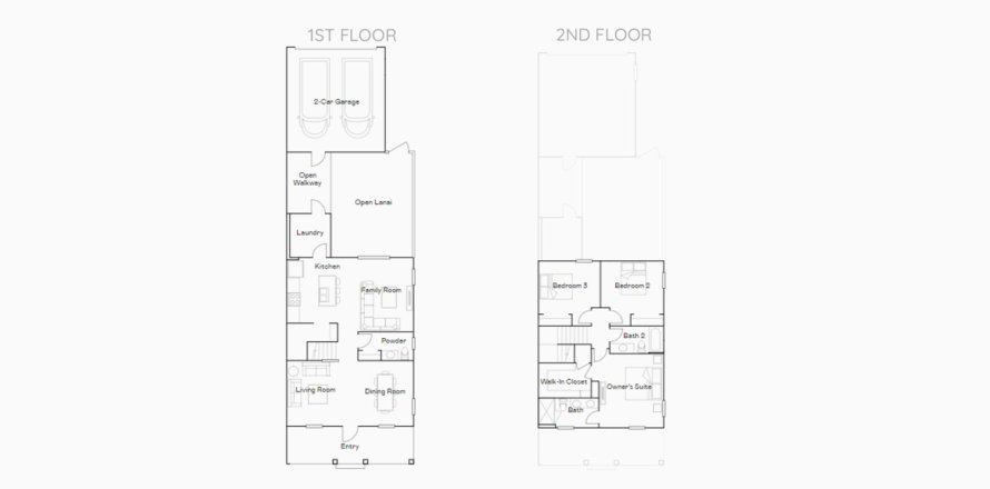Townhouse in TOHOQUA in Kissimmee, Florida 3 bedrooms, 163 sq.m. № 102836