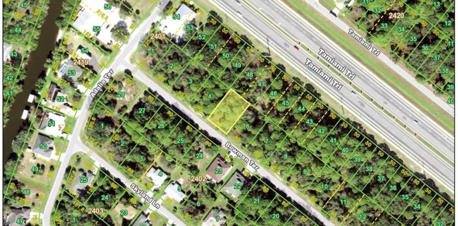 Land in Port Charlotte, Florida № 2160230