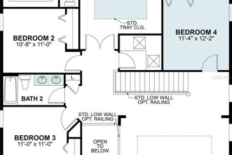 Casa en venta en Wesley Chapel, Florida, 5 dormitorios, 308.06 m2 № 1905589 - foto 3