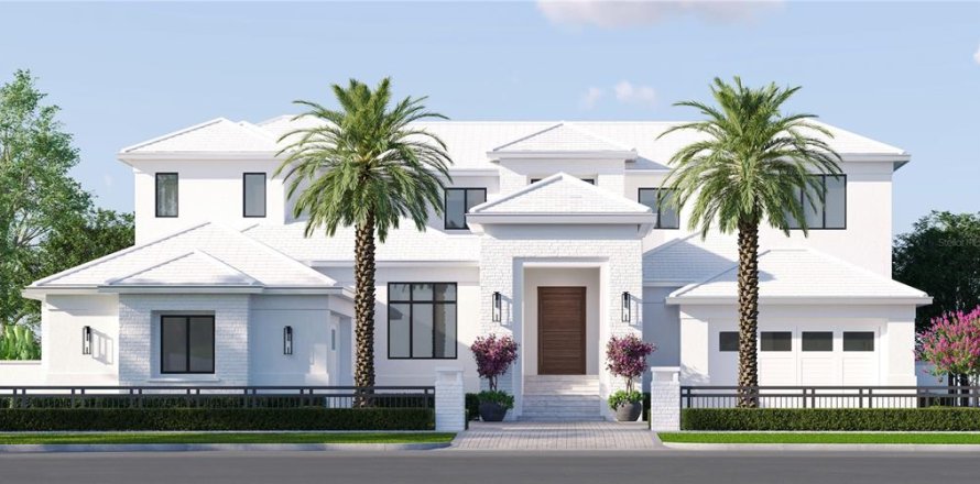 House in Tampa, Florida 7 bedrooms, 668.9 sq.m. № 1800167